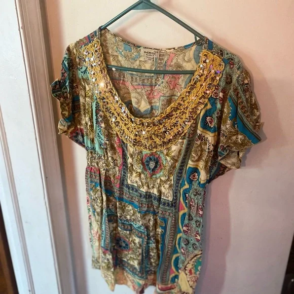 Emerald blouse - Picture 9 of 10